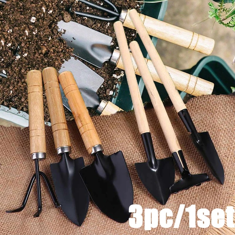 Gardening Tools Shovel - 3 szt./1 zestaw Mini Zestaw Narzędzi