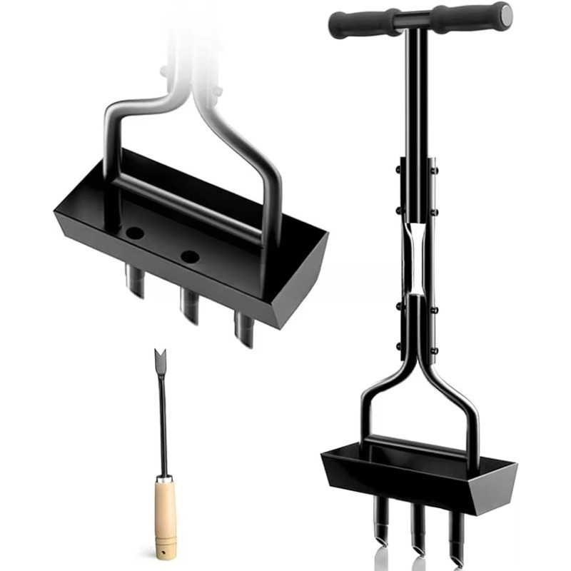 Gardening Yard Tools - Ręczny aerator do trawnika, aerator rdzeniowy,