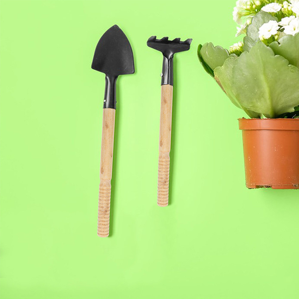 Gardening Tools Shovel - 5-częściowy zestaw drewnianych uchwytów do narzędzi