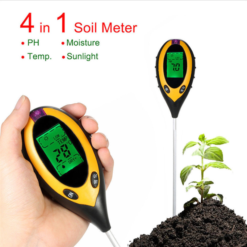 Soil Ph Meter - NOWY 2026 LCD Miernik pH Gleby