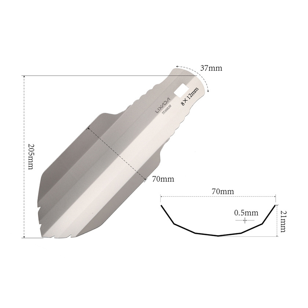 Nowa Tytanowa Łopatka Ogrodowa – Garden Hand Trowel recenzja i cena