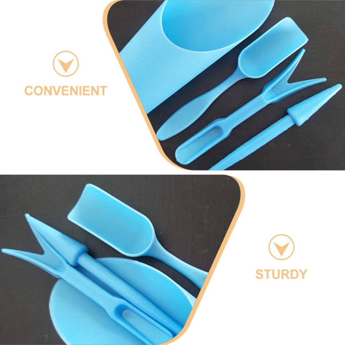 4 sztuk/zestaw, plastikowe trw – Gardening Tools Combo recenzja i cena