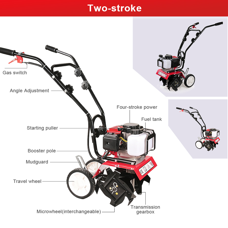 Mikro kultywator spalinowy Tun – Gardening Tools And Equipment recenzja i cena