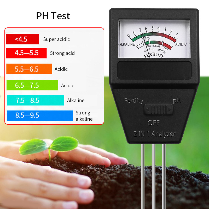 Miernik pH płodności gleby 2 w – Soil Ph Meter recenzja i cena