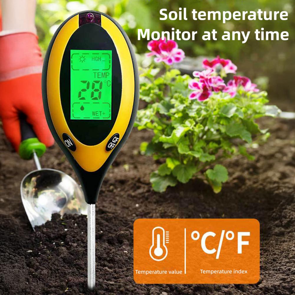 Monitor wzrostu roślin 4-w-1:  – Soil Ph Meter recenzja i cena