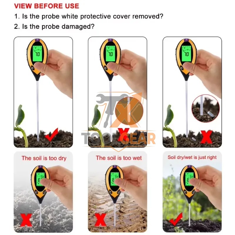 2026hotsale* 4 w 1 Miernik pH  – Soil Ph Meter recenzja i cena