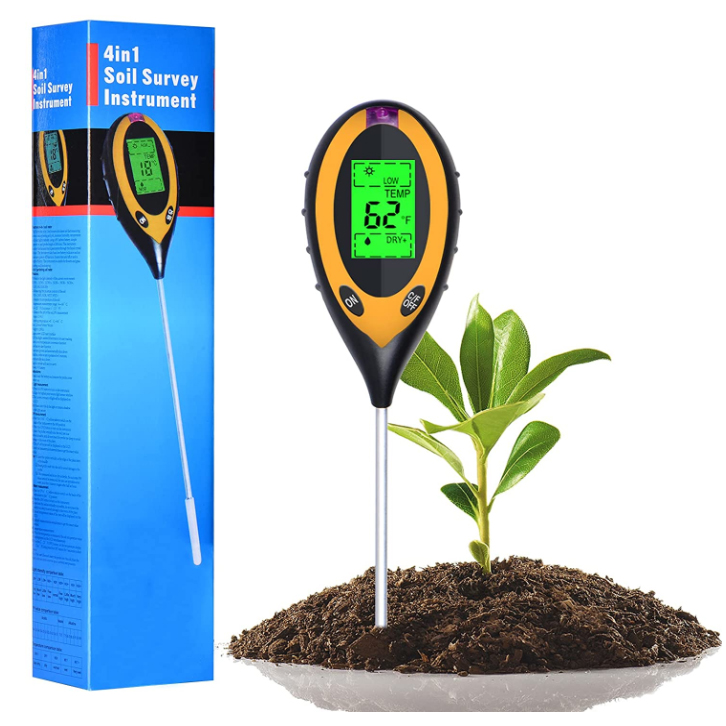 Tester gleby 4 w 1: miernik pH – Soil Ph Meter recenzja i cena