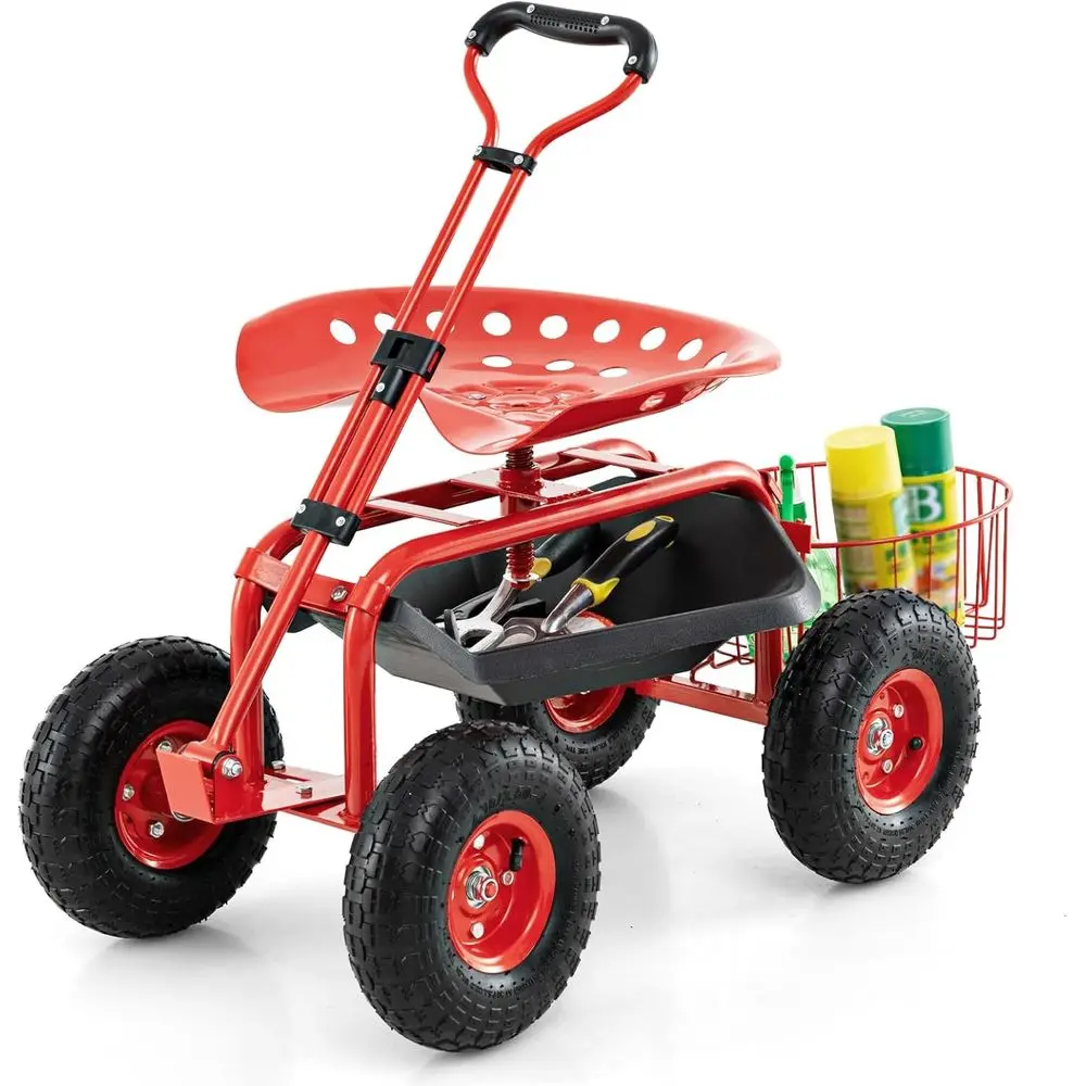 Regulowany wózek ogrodowy z ob – Gardening Tools Basket recenzja i cena