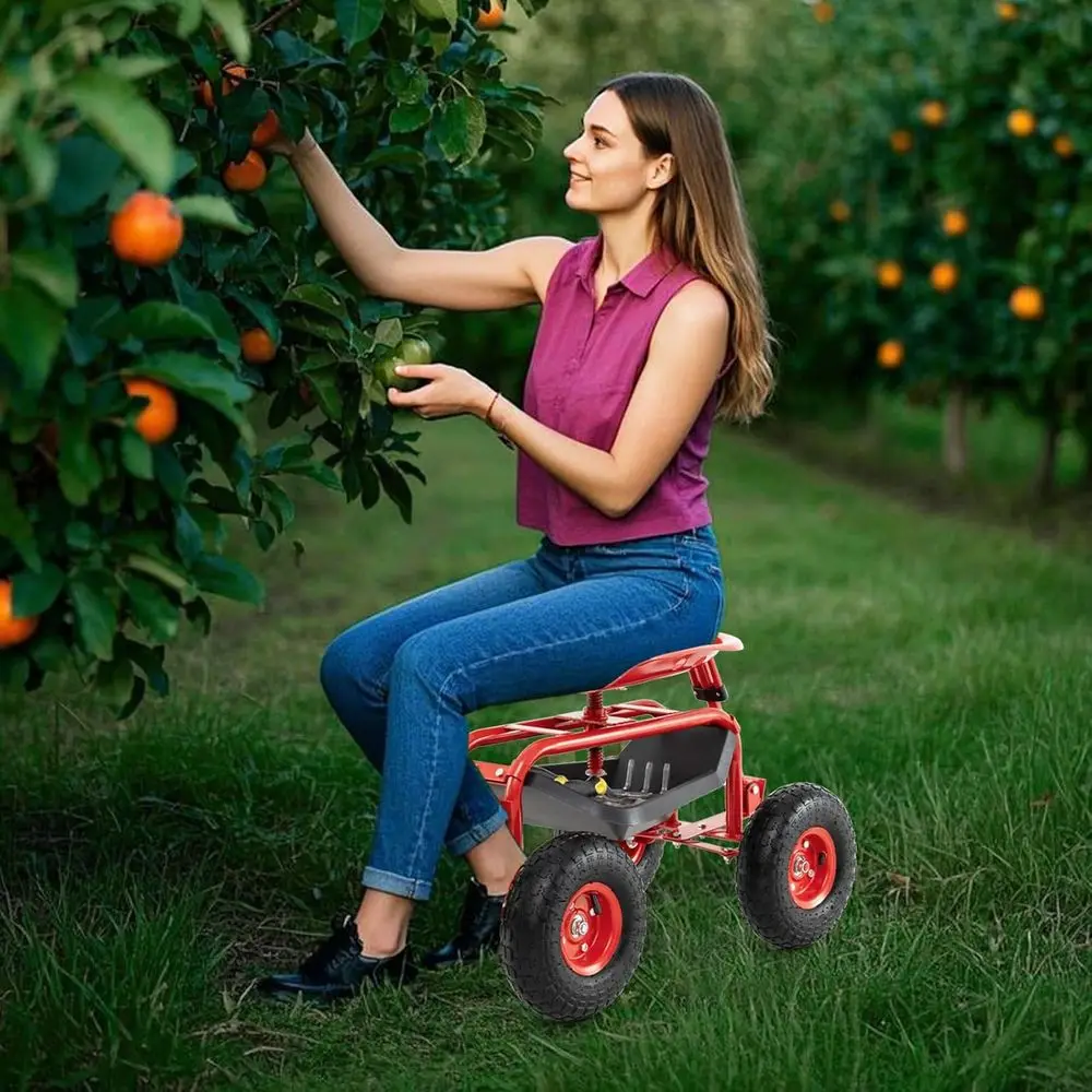 Regulowany wózek ogrodowy z ob – Gardening Tools Basket recenzja i cena