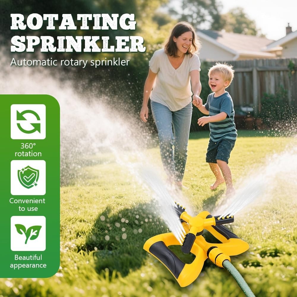 Automatyczny zraszacz obrotowy – Gardening Yard Tools recenzja i cena