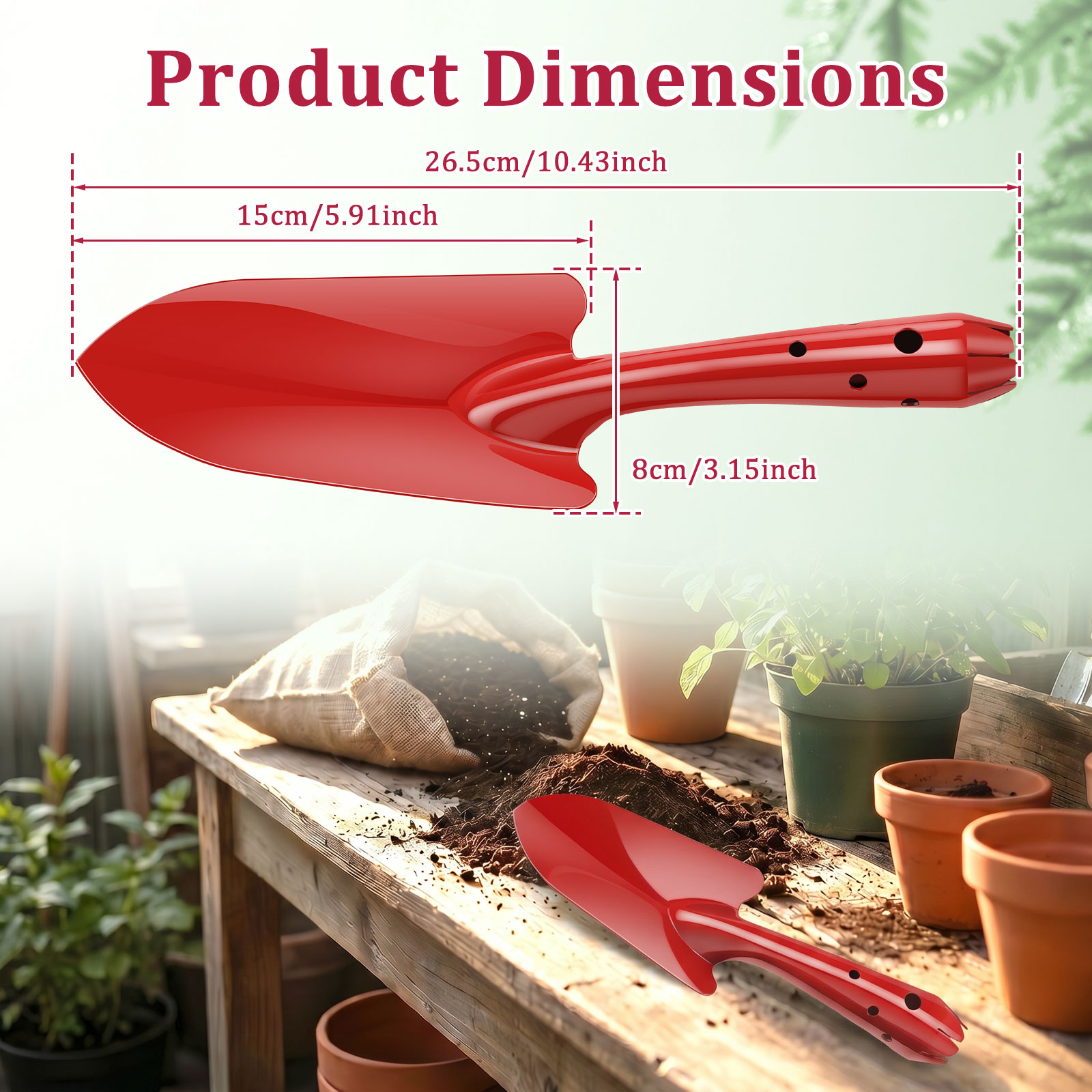 Łopatka ogrodowa odporna na rd – Garden Hand Trowel recenzja i cena