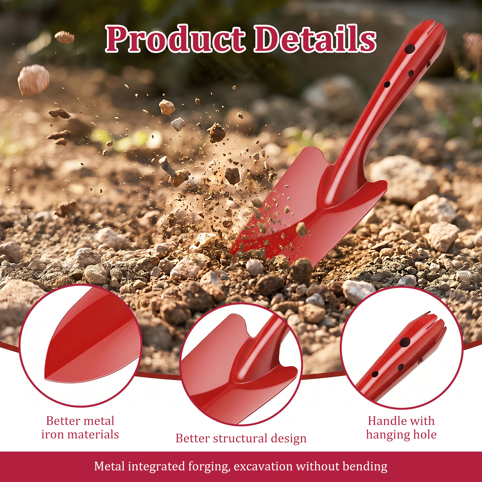 Łopatka ogrodowa odporna na rd – Garden Hand Trowel recenzja i cena