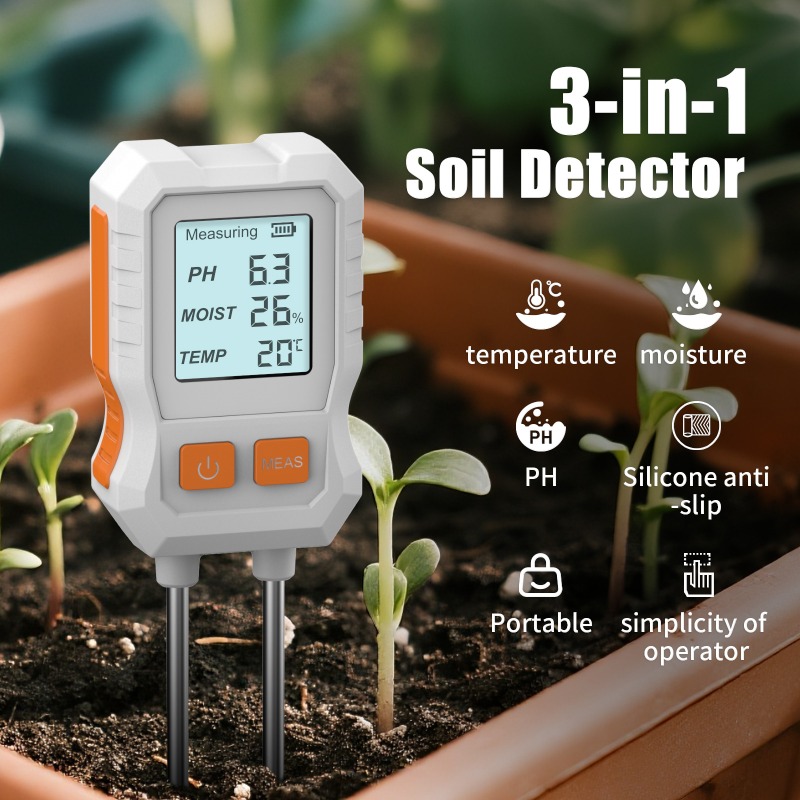 Cyfrowy tester gleby 3 w 1 z p – Soil Ph Meter recenzja i cena