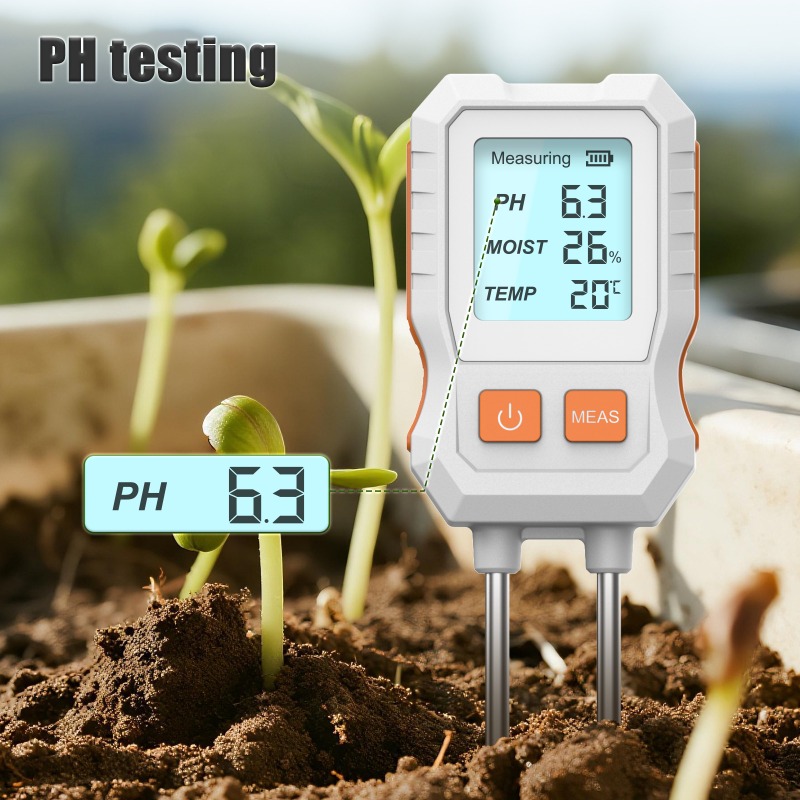 Cyfrowy tester gleby 3 w 1 z p – Soil Ph Meter recenzja i cena