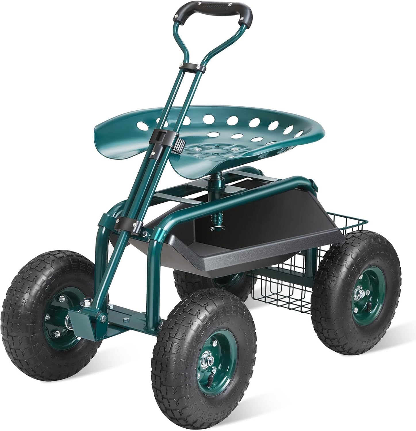 Wózek ogrodowy z kółkami i sie – Gardening Yard Tools recenzja i cena